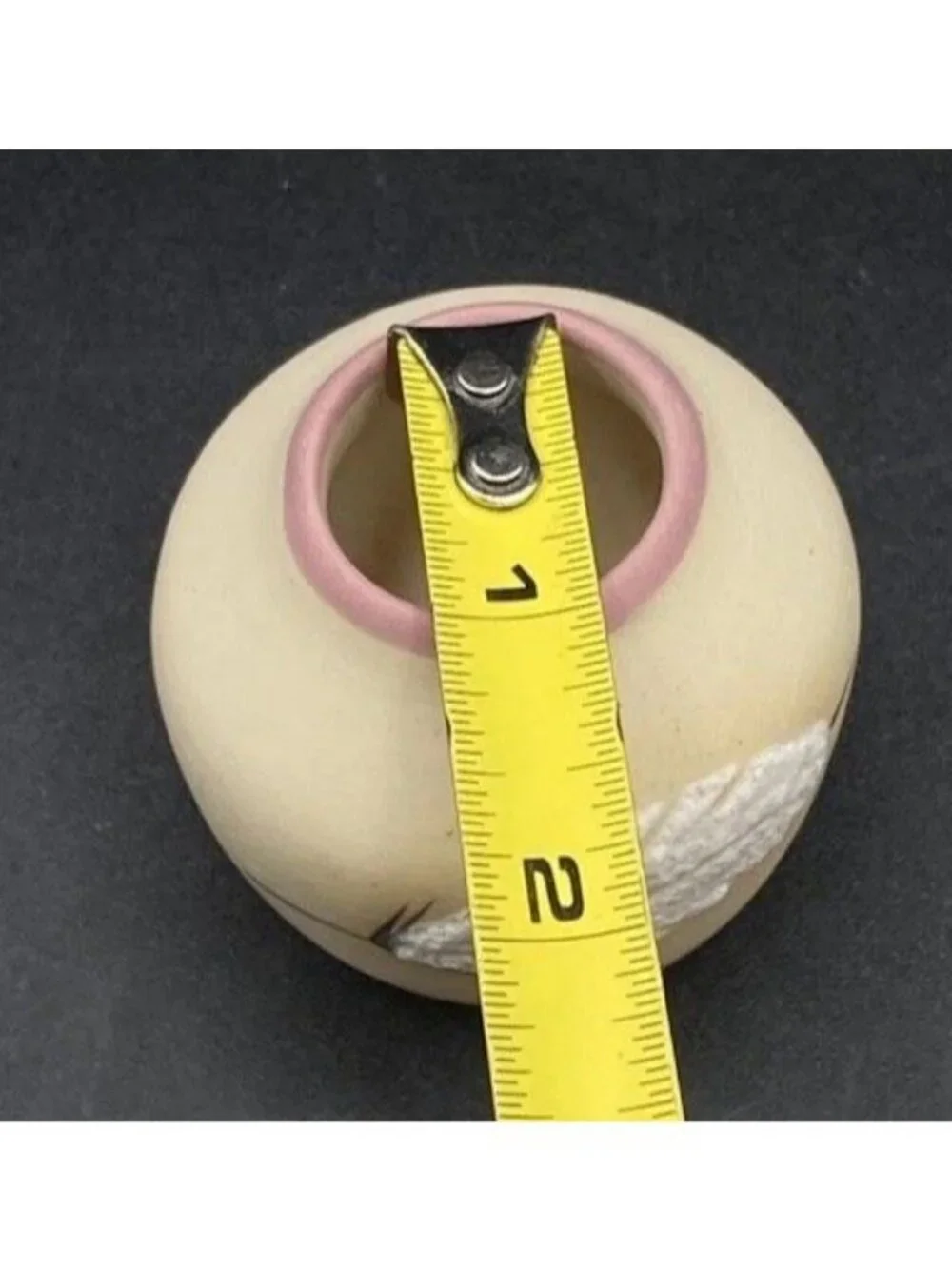 Native American Indian Mini Pottery Rose Feather Southwest Dessert Vase